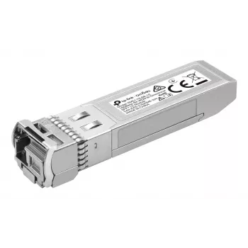 SFP+ šviesolaidinis siųstuvas‑imtuvas TP‑Link Omada SM5110LSB‑10, vienmodis LC (UPC), 10 312 Mbit/s, 10 km, DDM, 3,3 V