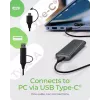 ICY BOX IB-1808MCT-CU31 SSD korpusas Juoda M.2