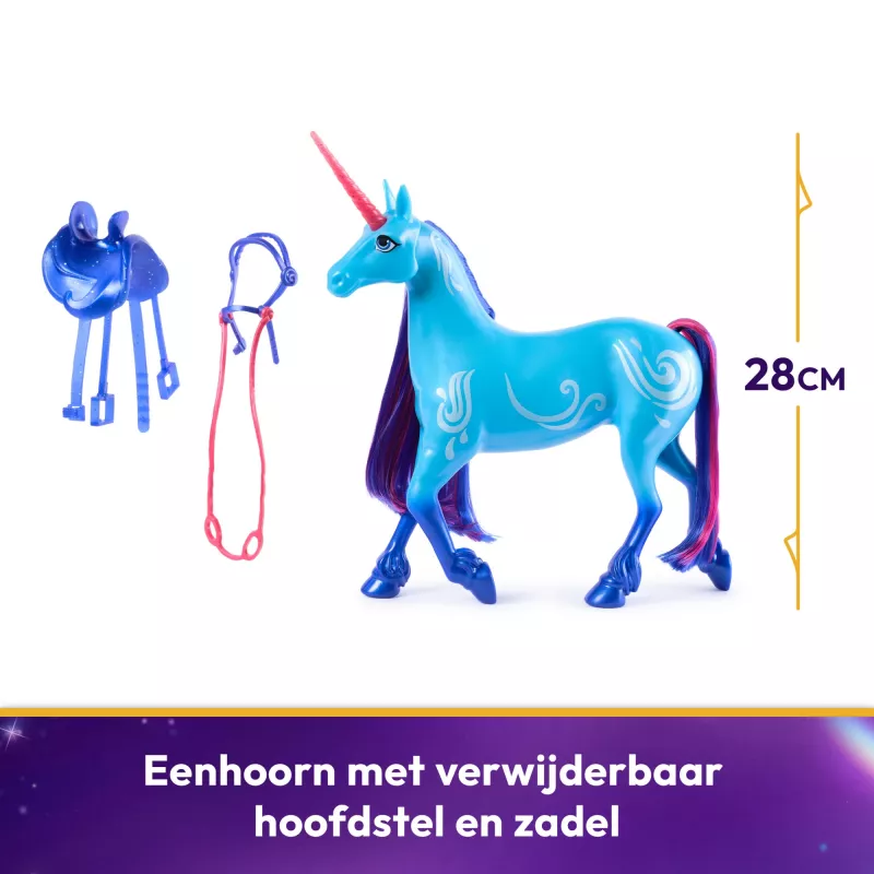 Unicorn Academy, River su 2 jojimo aksesuarais, 11 inch, suderinamas su Isabel, lėlės ir vienaragių žaislai mergaitėms nuo 4 metų