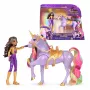 Mados lėlė Usorteret Unicorn Academy Sophia & Light Magic Wildstar su vaivorykštės šviesos efektais, LR44 baterijos, 241 mm