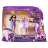 Mados lėlė Usorteret Unicorn Academy Sophia & Light Magic Wildstar su vaivorykštės šviesos efektais, LR44 baterijos, 241 mm