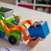 PAW Patrol: „Crush N’ Roll“ perdirbimo sunkvežimis su Rocky figūrėle ir transformuojančia suspaustą šiukšlių transporto priemonę, žaislai berniukams ir mergaitėms nuo 3 metų