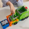 PAW Patrol: „Crush N’ Roll“ perdirbimo sunkvežimis su Rocky figūrėle ir transformuojančia suspaustą šiukšlių transporto priemonę, žaislai berniukams ir mergaitėms nuo 3 metų