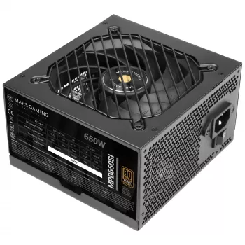 Mars Gaming MPB650SI maitinimo blokas 650 W 24 kontaktų ATX ATX juodas