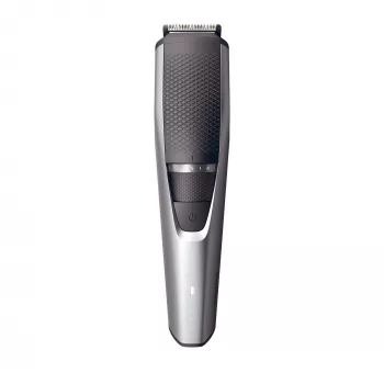 Barzdos kirpimo mašinėlė Philips BEARDTRIMMER Series 3000 BT3239/15, 0,5 mm–10 mm, 20 ilgio žingsnių, įkraunama per USB, juoda/sidabrinė