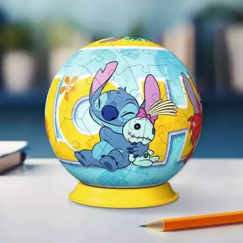 3D Puzzle Ball Ravensburger Disney Stitch 73 vnt.