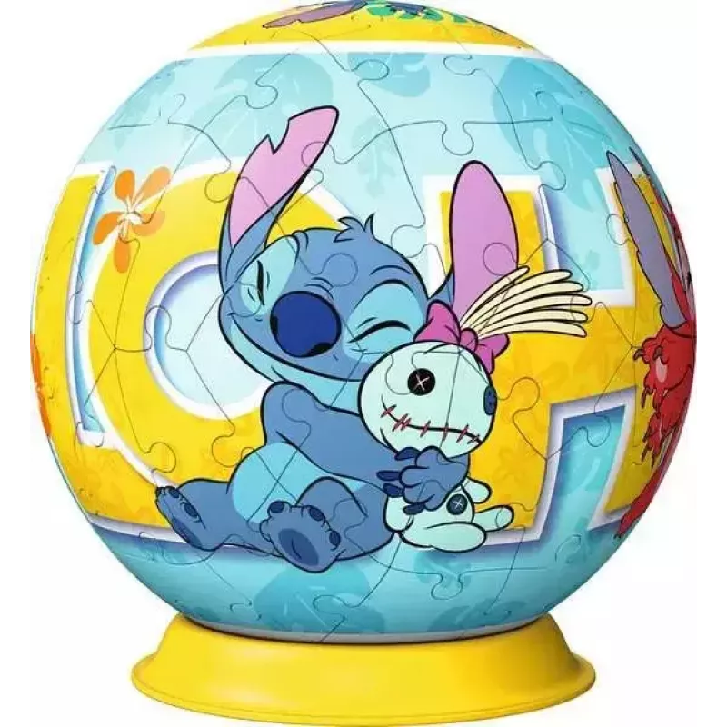 3D Puzzle Ball Ravensburger Disney Stitch 73 vnt.