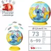 3D Puzzle Ball Ravensburger Disney Stitch 73 vnt.