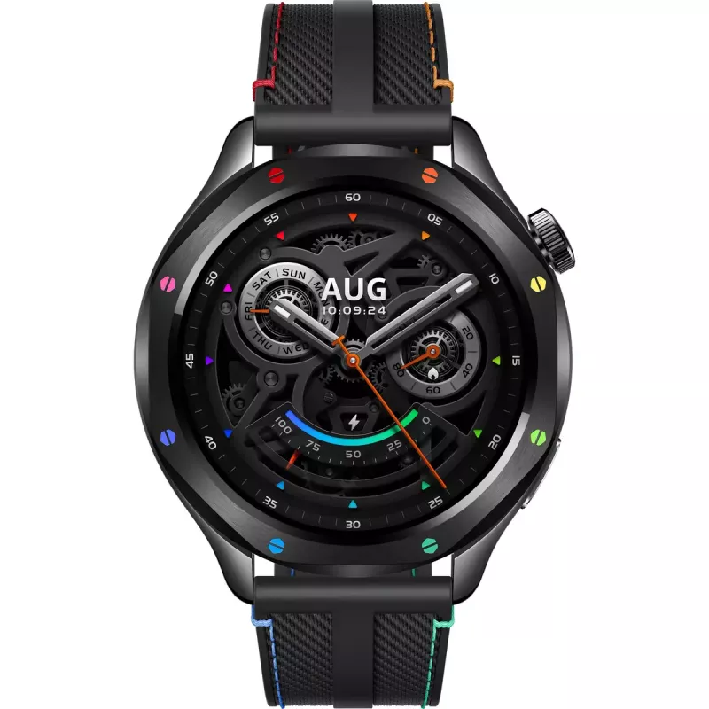 Išmanusis laikrodis Xiaomi Watch S4 su 1,43 colio AMOLED, 466×466, 486 mAh, aliuminio korpusu, tekstiliniu dirželiu, juodas kelių spalvų