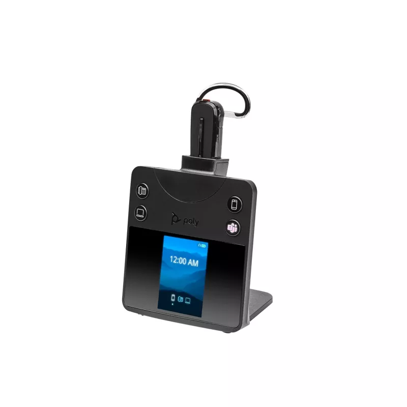 HP Poly Savi 8445 Office Microsoft Teams Certified DECT 1880-1900 MHz Convertible Headset