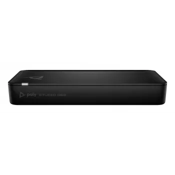 HP Poly 45W 2.5Gbps „PoE++“ adapteris su magnetais / 0,23 m CAT6A kabelis su maitinimo laidu