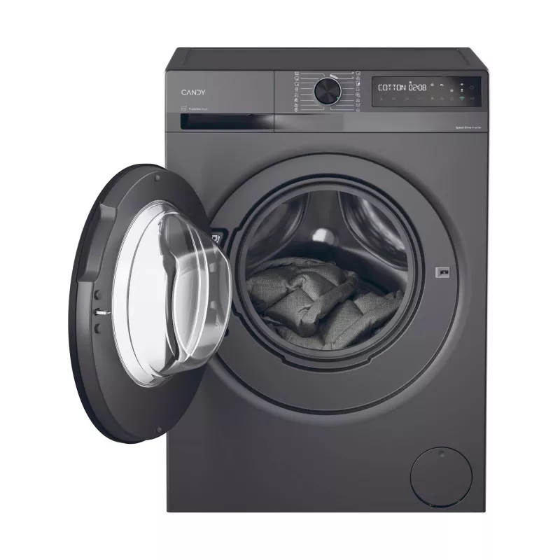 Candy BR 410B8G-S skalbimo mašina Priekinio įkrovimo 10 kg 1400 aps./min. Antracito