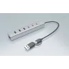i-tec USB-C/USB-A įkrovimo metalinis HUB 7 prievadai (3x USB-C, 4x USB-A)