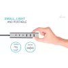i-tec USB-C/USB-A įkrovimo metalinis HUB 7 prievadai (3x USB-C, 4x USB-A)