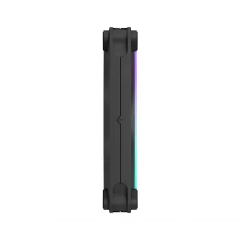 FRACTAL DESIGN Aušinimo ventiliatorius Momentum 14 RGB, juodas