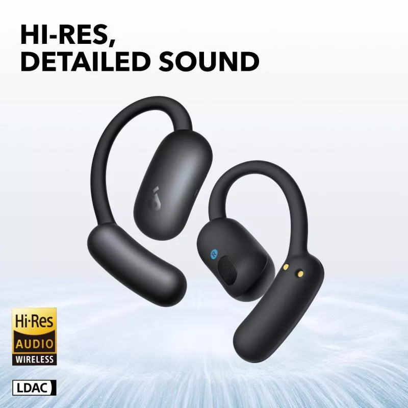 ANKER ausinės - Soundcore Aerofit 2 - juoda
