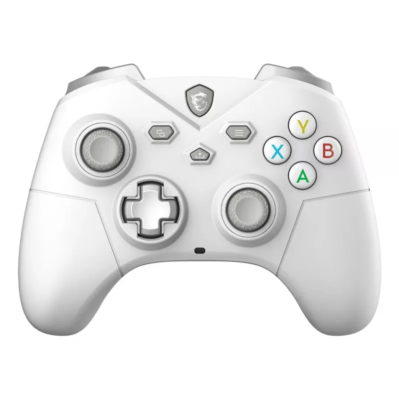 MSI FORCE GC300 WIRELESS WHITE USB 2.0 žaidimų pultas analoginis PC