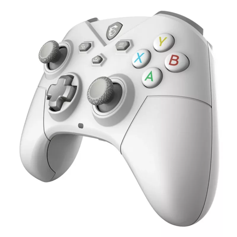 MSI FORCE GC300 WIRELESS WHITE USB 2.0 žaidimų pultas analoginis PC
