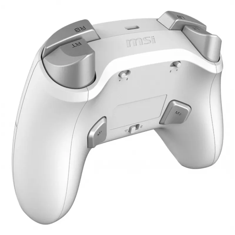 MSI FORCE GC300 WIRELESS WHITE USB 2.0 žaidimų pultas analoginis PC