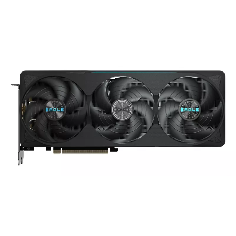 GIGABYTE GeForce RTX 5070 Ti EAGLE OC SFF 16G vaizdo plokštė - 16 GB GDDR7, 256 bitų, PCI-E 5.0, 2542 MHz branduolio dažnis, 3 x DP 2.1a, 1 x HDMI 2.1b, NVIDIA DLSS 4, GV-N507TEAGLE OC-16GD