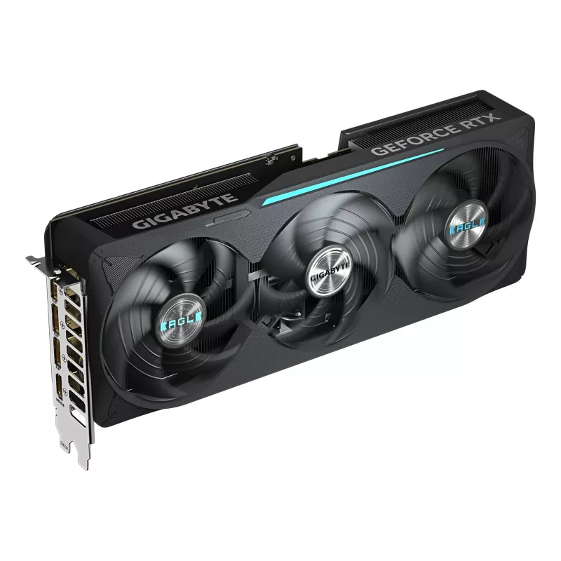 GIGABYTE GeForce RTX 5070 Ti EAGLE OC SFF 16G vaizdo plokštė - 16 GB GDDR7, 256 bitų, PCI-E 5.0, 2542 MHz branduolio dažnis, 3 x DP 2.1a, 1 x HDMI 2.1b, NVIDIA DLSS 4, GV-N507TEAGLE OC-16GD