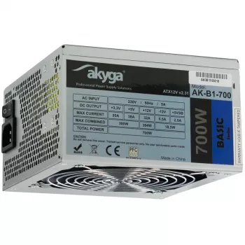 AKYGA maitinimo blokas - 700W 20+4 kontaktų ATX