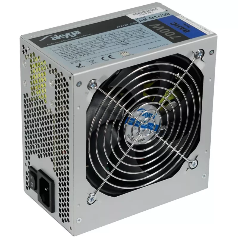 AKYGA maitinimo blokas - 700W 20+4 kontaktų ATX