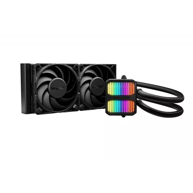 be quiet! Silent Loop 3 240 mm procesoriaus skysčio aušinimo sistema “viskas viename” 12 cm juoda 1 vnt.