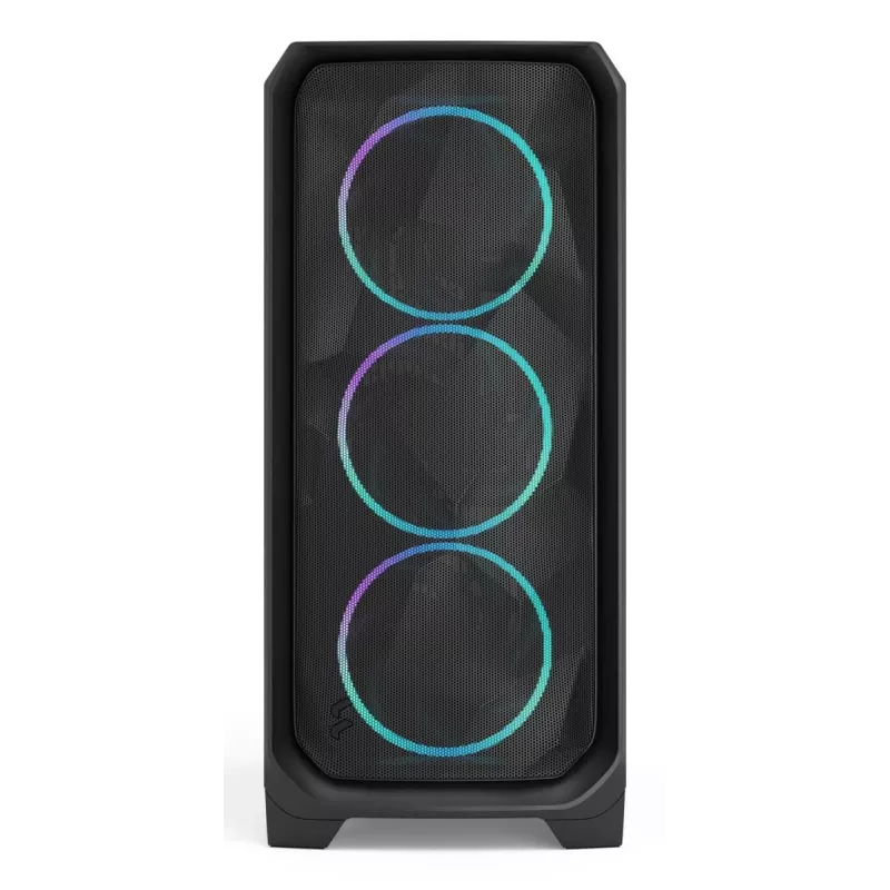 PC korpusas Fractal Design Meshify 3 Juoda RGB TG Light Tint ATX
