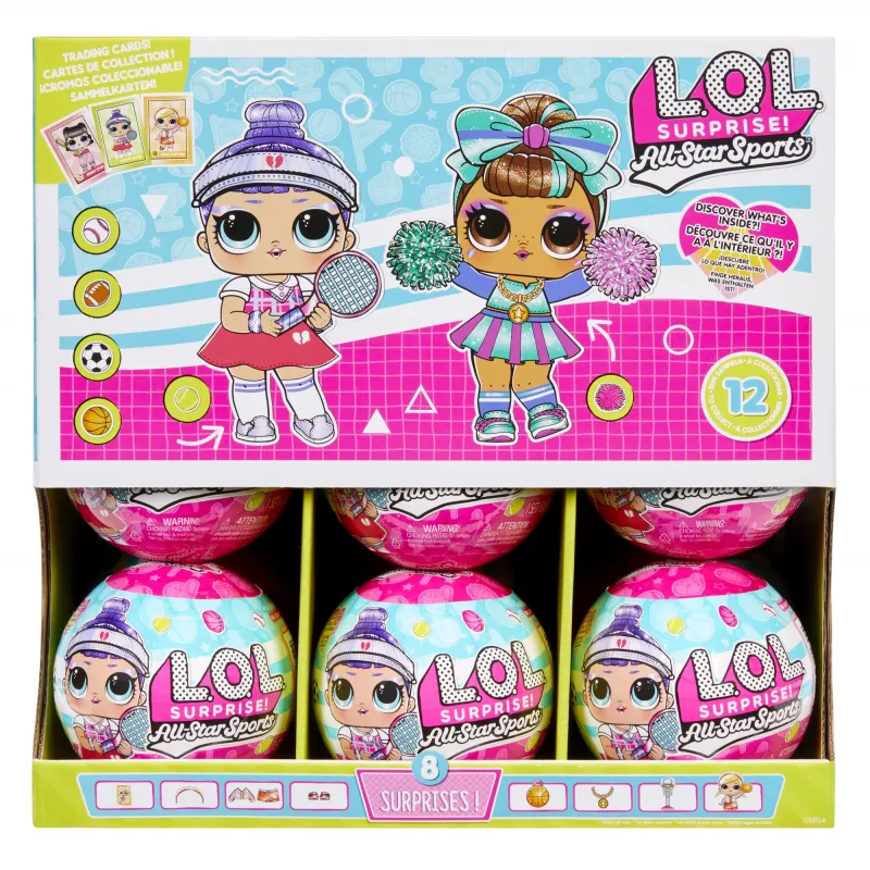 L.O.L. Surprise All Star Sports Vault Tot Asst in PDQ