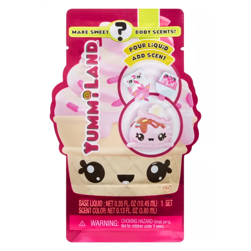MGA Entertainment Yummiland Num Nom kūno kvapų asortimentas PDQ, 4 m., Daugiaspalvis, Plastikas