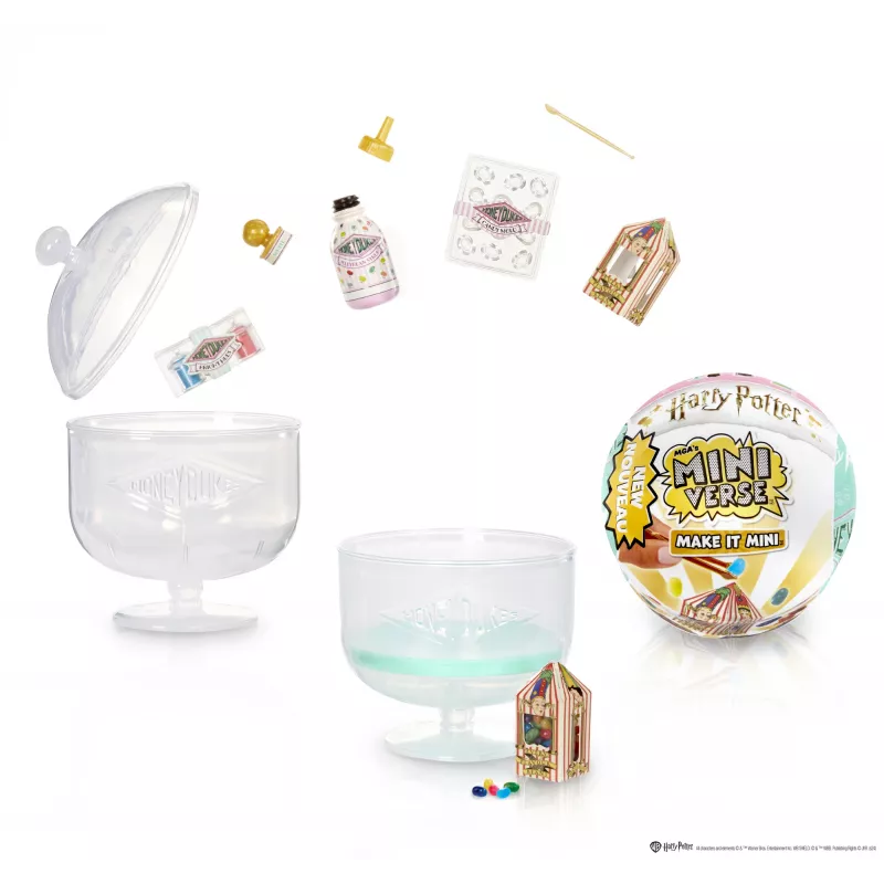 Miniverse Make It Mini Harry Potter Honeydukes PDQ pakuotėje, 8 metai, Įvairiaspalvis, Plastikas