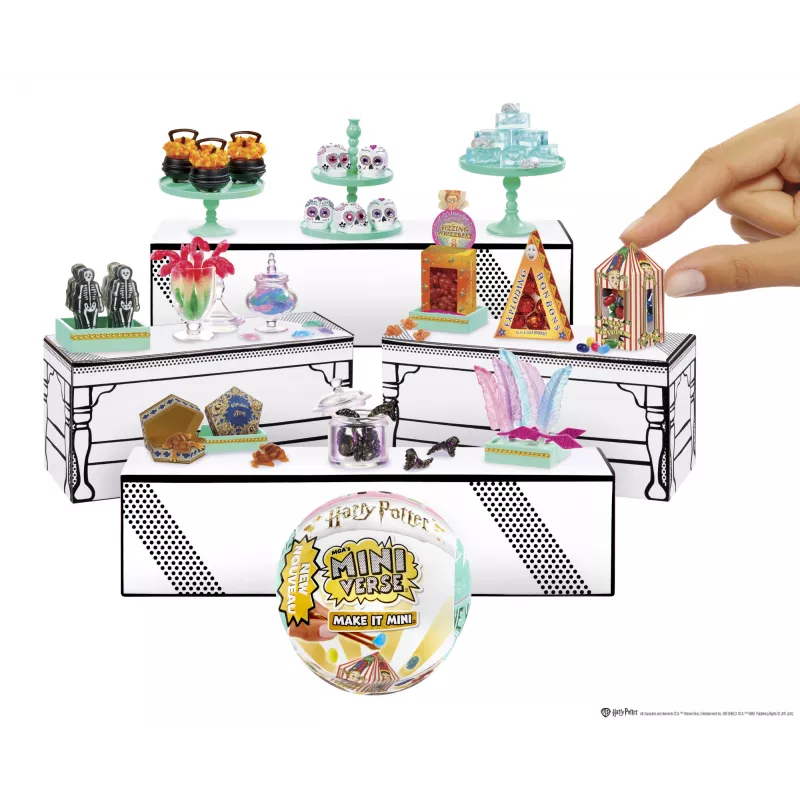 Miniverse Make It Mini Harry Potter Honeydukes PDQ pakuotėje, 8 metai, Įvairiaspalvis, Plastikas