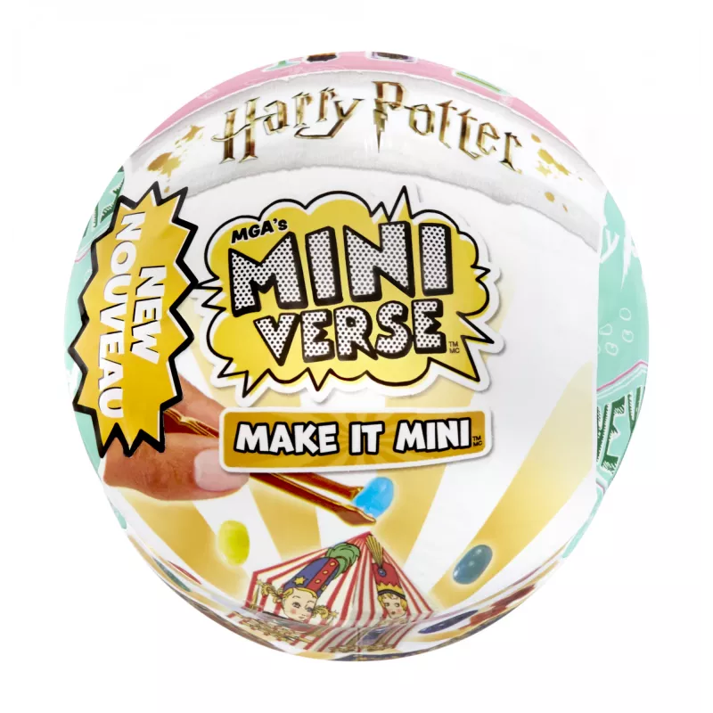Miniverse Make It Mini Harry Potter Honeydukes PDQ pakuotėje, 8 metai, Įvairiaspalvis, Plastikas