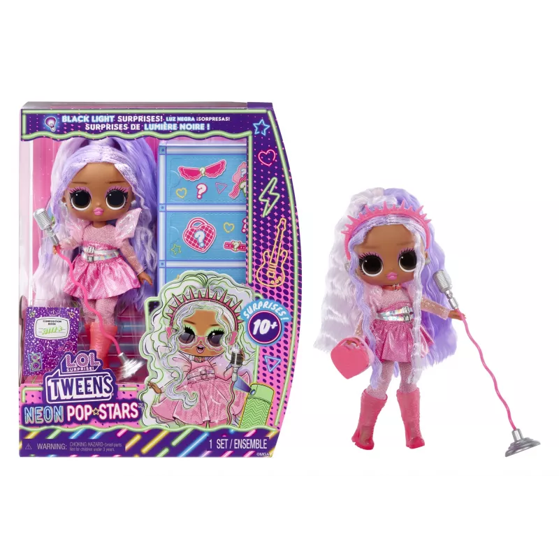 L.O.L. Surprise Tweens Neon Pop Stars - Kitty K