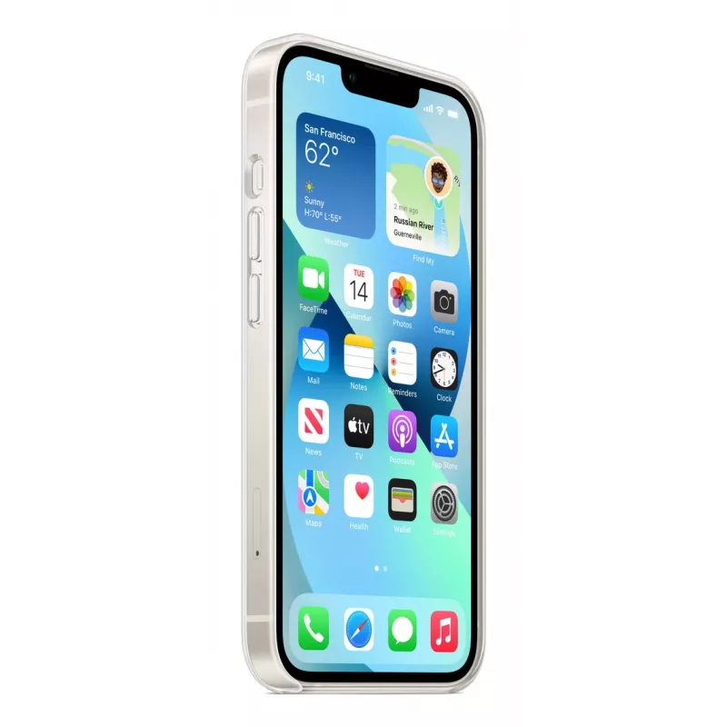 APPLE iPhone 13 skaidrus dėklas su MagSafe (MC2W4ZM/A)