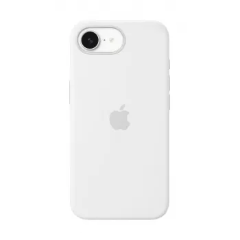 APPLE Silikoninis dėklas iPhone 16e baltas