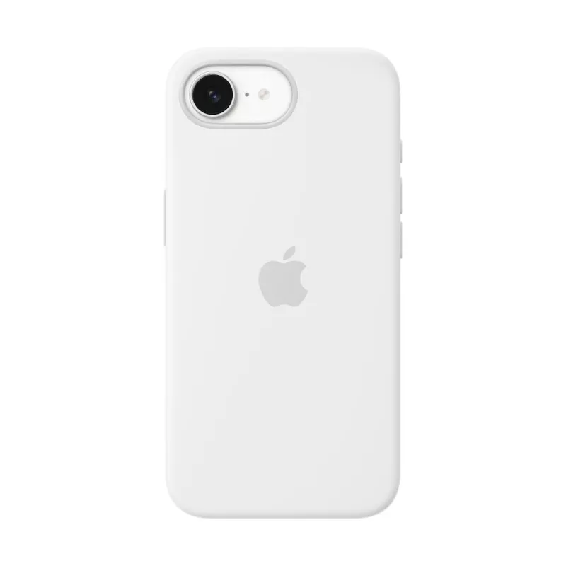 APPLE Silikoninis dėklas iPhone 16e baltas