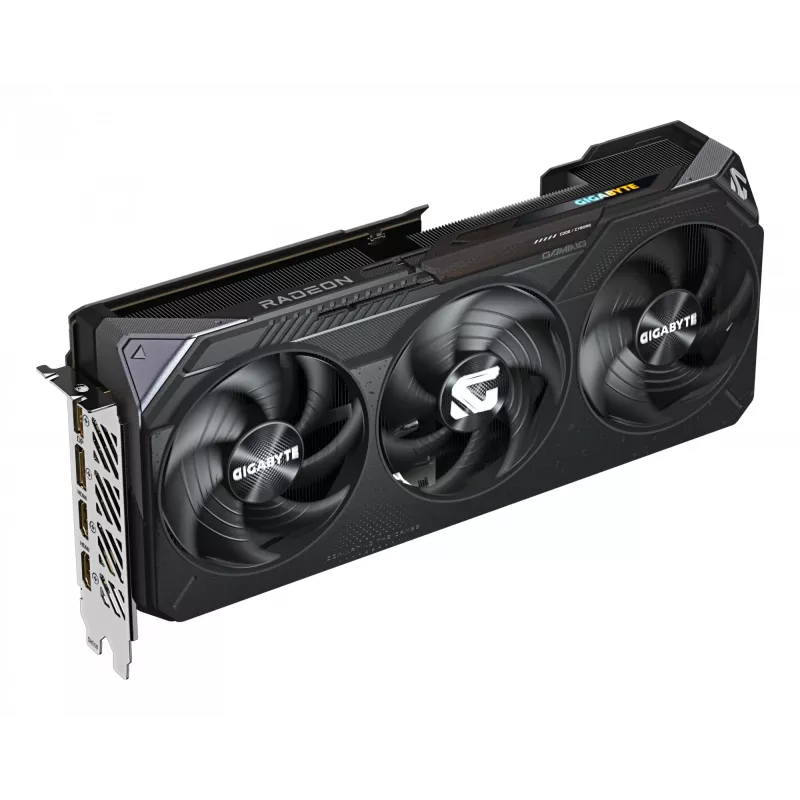 GIGABYTE Radeon RX 9070 XT GAMING OC 16G vaizdo plokštė - 16GB GDDR6, 256bit, PCI-E 5.0, 3060 MHz šerdies taktinis dažnis, 2 x DisplayPort, 2 x HDMI, GV-R9070XTGAMING OC-16GD