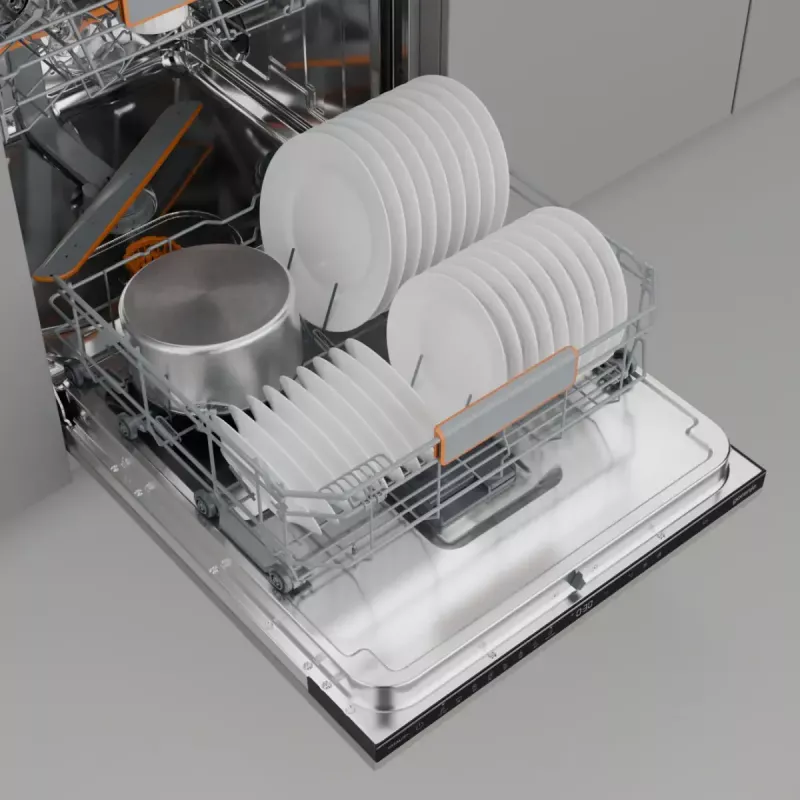 Įmontuojama indaplovė Gorenje GV673C65 14 komplektų Nerūdijantis plienas