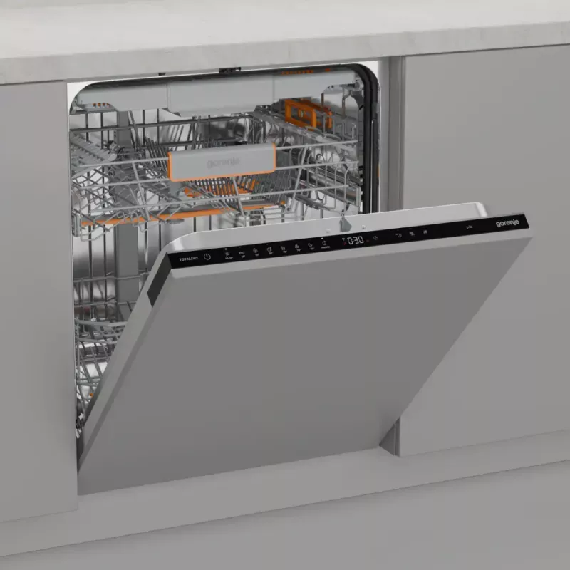 Įmontuojama indaplovė Gorenje GV673C65 14 komplektų Nerūdijantis plienas