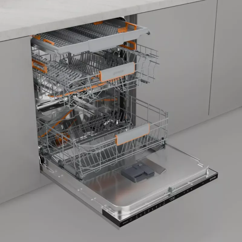 Įmontuojama indaplovė Gorenje GV673C65 14 komplektų Nerūdijantis plienas