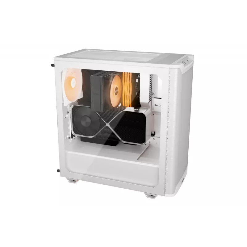PC korpusas be quiet! Pure Base 501 LX White Midi Tower