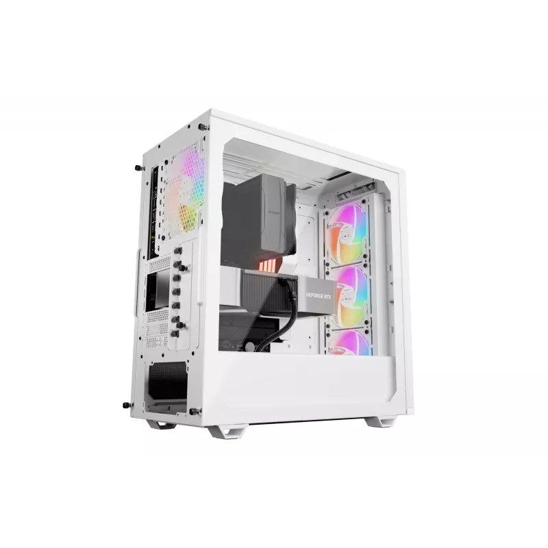 PC korpusas be quiet! Pure Base 501 LX White Midi Tower