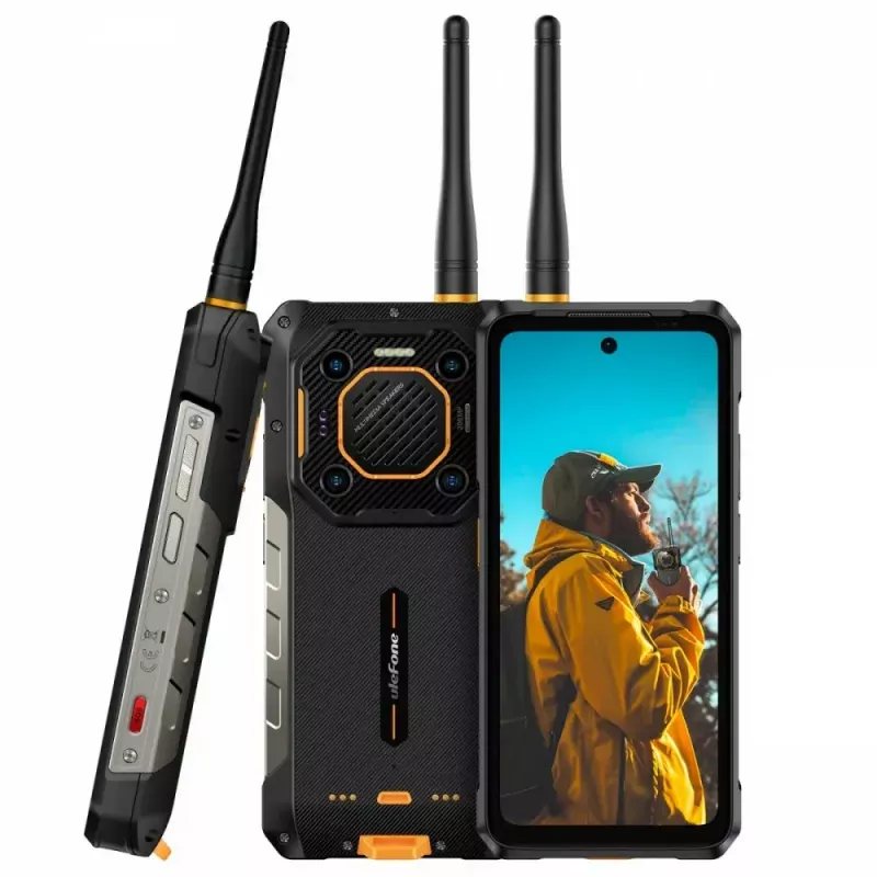 Smartphone UleFone Armor 26 Ultra 6.1 col. 12GB RAM 512GB atminties juoda