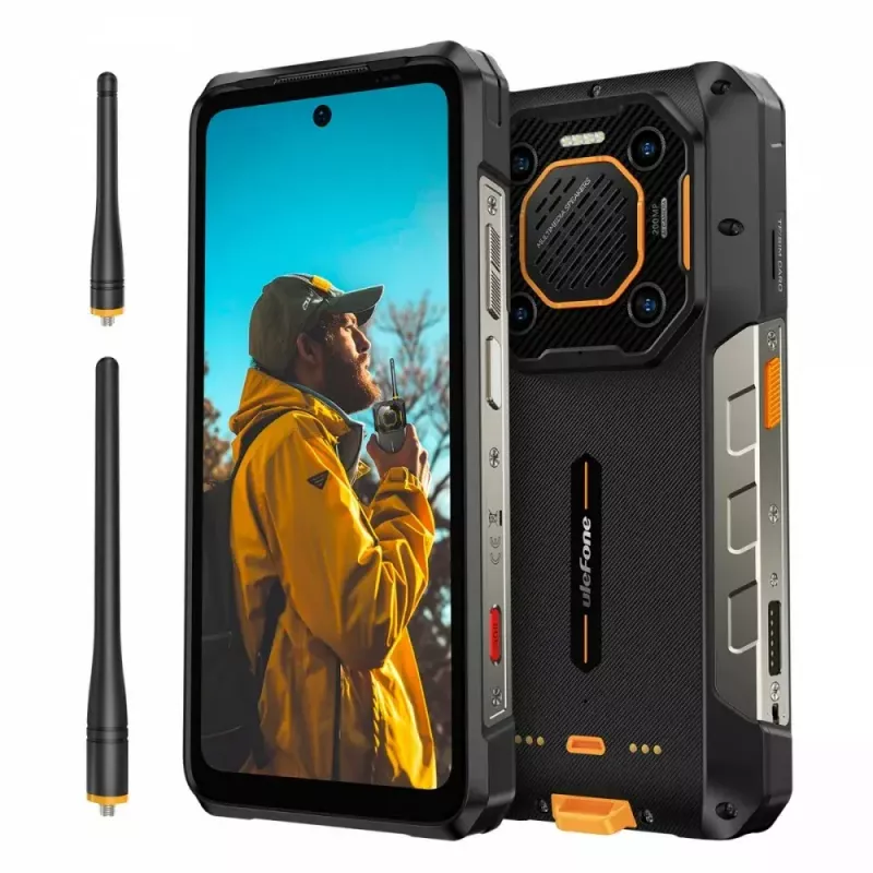 Smartphone UleFone Armor 26 Ultra 6.1 col. 12GB RAM 512GB atminties juoda