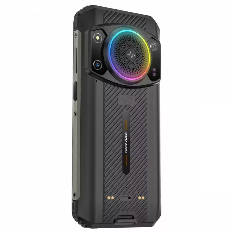 Išmanusis telefonas UleFone Armor 21 — 6,58 colio ekranas, 8 GB RAM, 256 GB atmintinė, juoda
