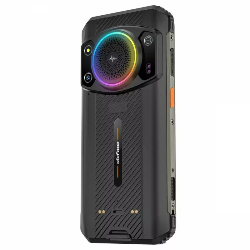 Išmanusis telefonas UleFone Armor 21 — 6,58 colio ekranas, 8 GB RAM, 256 GB atmintinė, juoda