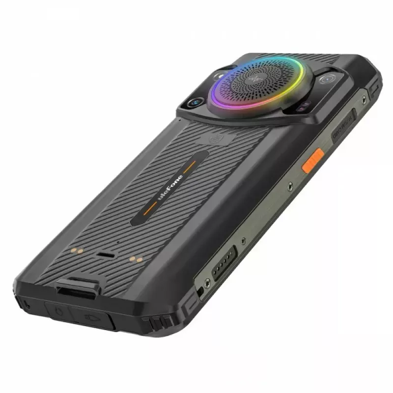 Išmanusis telefonas UleFone Armor 21 — 6,58 colio ekranas, 8 GB RAM, 256 GB atmintinė, juoda