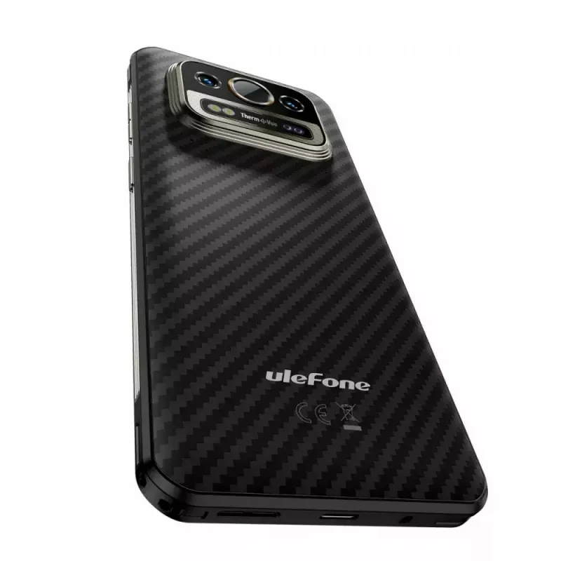Išmanusis telefonas UleFone Armor 25T 6,0 colio 6/256GB Frost Juoda, energijos klasė B